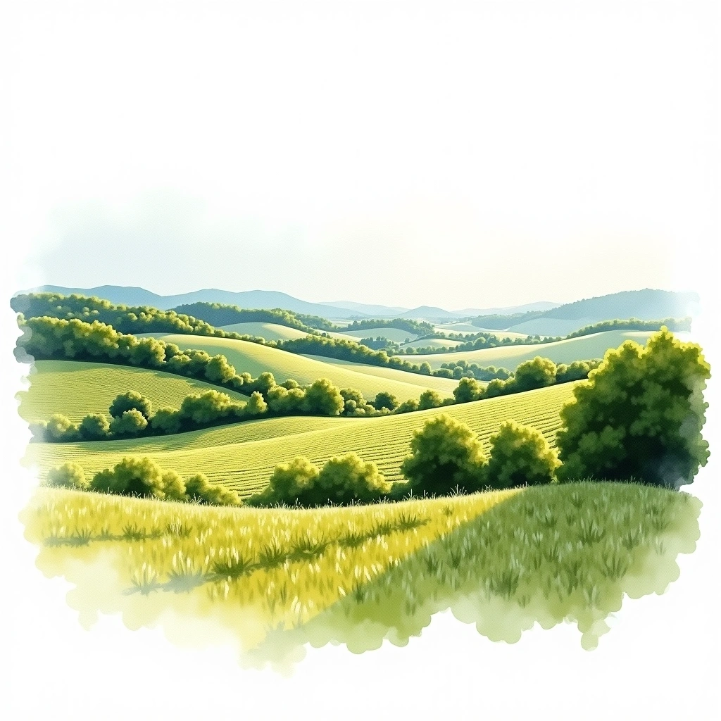 Chorey-lès-Beaune wine region — watercolor illustration
